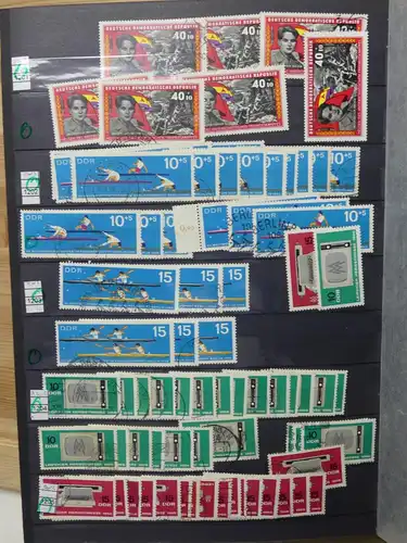 DDR dicker Lagerbestand ab 1963 meist gestempelt mit sehr viel Material #LX483