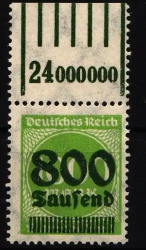 Deutsches Reich 308 A a W OR postfrisch - 1/5/1 #IL702