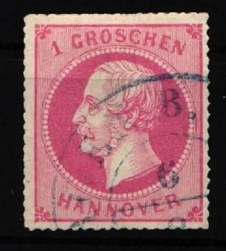 Hannover 24 y gestempelt leichte Mängel #IZ308