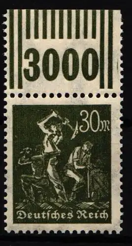 Deutsches Reich 243 W OR postfrisch 2/9/2 #IL814