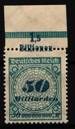 Deutsches Reich 330 A P OR B postfrisch #IR496