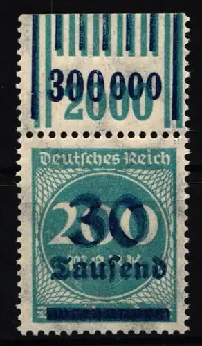 Deutsches Reich 285 W OR postfrisch 2/9/2 - 1/5/1 #IL957