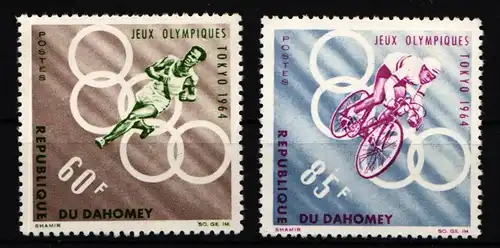 Benin-Dahomey 239-240 postfrisch Olympische Sommerspiele #IR525