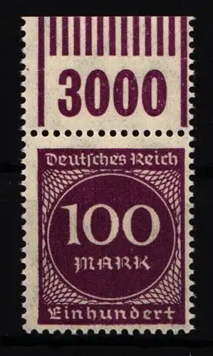 Deutsches Reich 268 a W OR postfrisch 1/11/1 #IL831