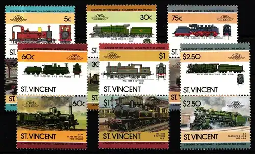 St. Vincent 832-843 postfrisch #IP958
