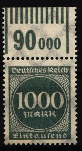 Deutsches Reich 273 W OR postfrisch 1/11/1 #IL838