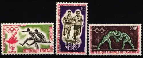 Kamerun 410-412 postfrisch Olympische Spiele #IR580