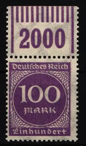 Deutsches Reich 285 b W OR postfrisch 1/11/1 #IL964