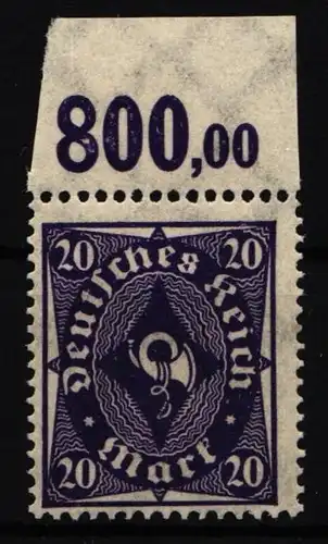 Deutsches Reich 230 P OR postfrisch #IL954