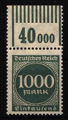 Deutsches Reich 273 W OR postfrisch 1/11/1 #IL976