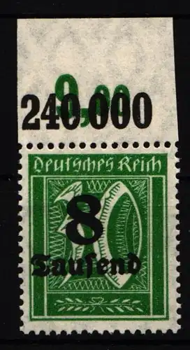 Deutsches Reich 278 x P OR postfrisch #IR390