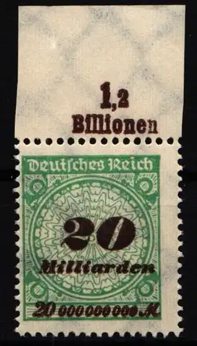 Deutsches Reich 329 A P OR A postfrisch #IR491