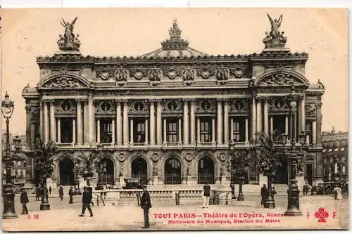 AK Paris Théâtre de l'Opéra #PM771