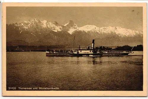 AK Thunersee und Stockhornkette #PN315