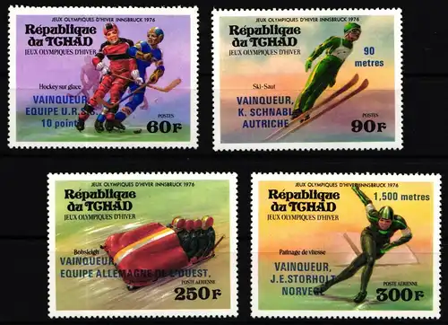 Tschad 731-734 postfrisch Olympische Winterspiele #IR560