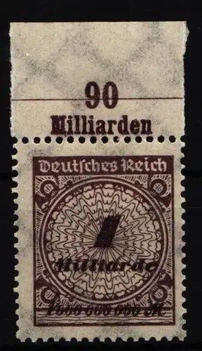 Deutsches Reich 325 A P OR C postfrisch #IR459