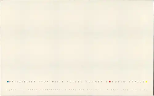 BRD Bund 1777-1780 gestempelt als Kleinbogen im Folder der Sporthilfe #IZ030