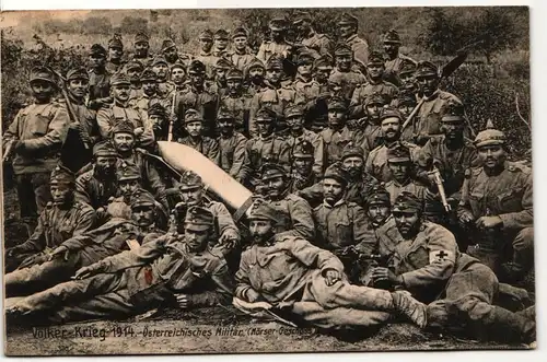 AK Deutschland Völker-Krieg 1914 - Österreichisches Militär Feldpost 1915 #PM757
