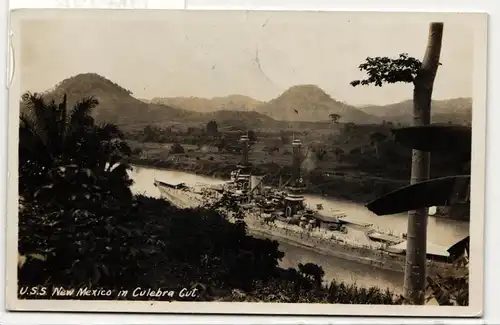 AK New Mexico in Culebra Gut 1930 #PN336