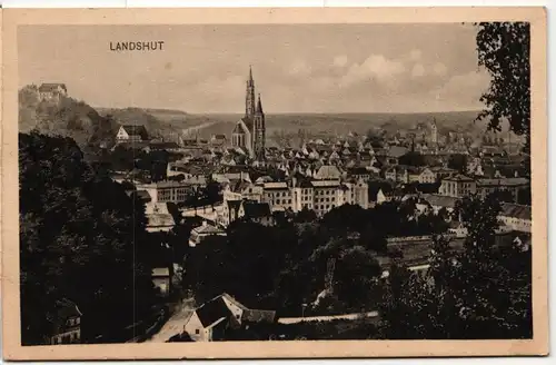 AK Landshut Panorama 1914 #PM839
