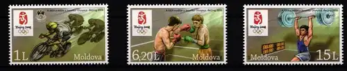 Moldawien 608-610 postfrisch Olympische Spiele #JA305