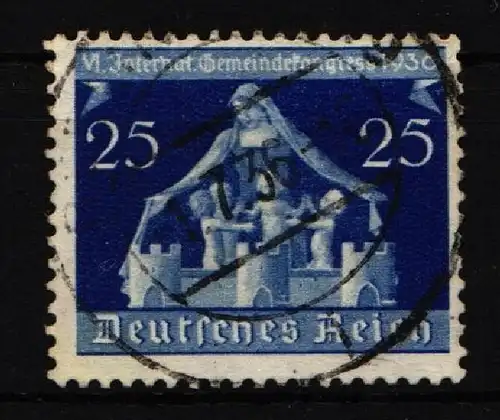 Deutsches Reich 620 I gestempelt Plattenfehler #IX862