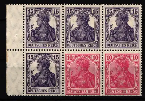 Deutsches Reich H-Blatt 19 A mit Falz #JD817