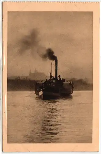 AK Prag Partie von der Moldau #PM998