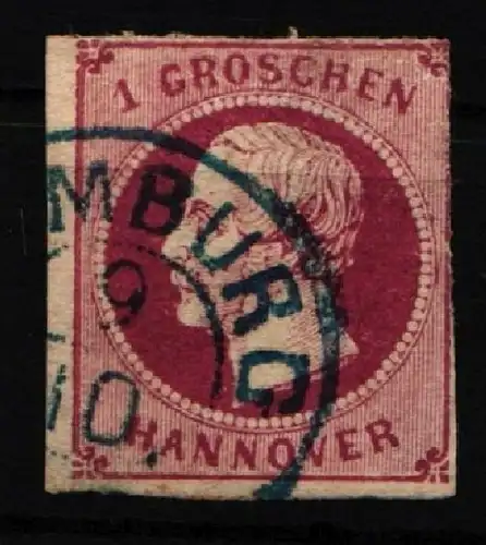 Hannover 14 d I gestempelt berührt, geprüft Berger BPP #IZ298