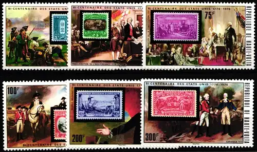 Obervolta 551-556 postfrisch #JB979