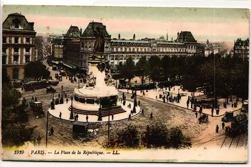 AK Paris Le Place de la République #PM781