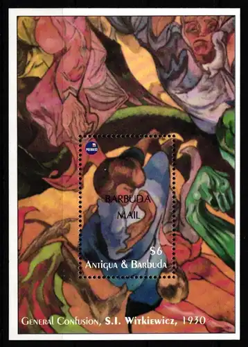 Barbuda Block 233 postfrisch #IP886