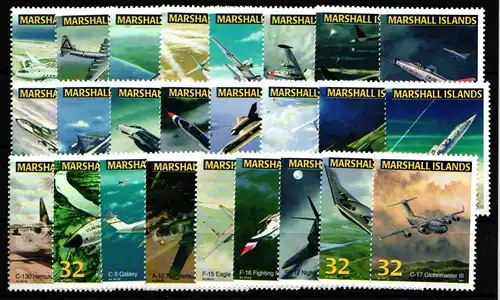Marshall Inseln 839-863 postfrisch #IY379