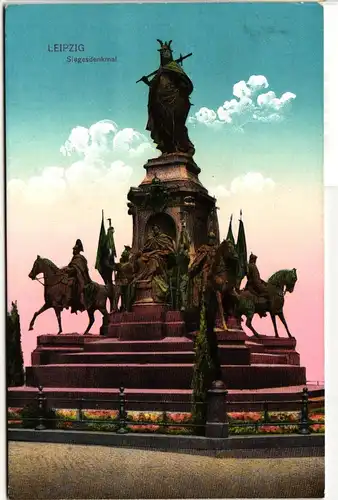 AK Leipzig Siegesdenkmal #PM798