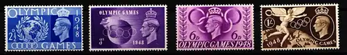 Großbritannien 237-240 postfrisch Olympische Spiele #JA389