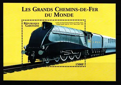 Gabun Block 110 postfrisch #IP954