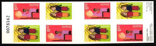 Norwegen Markenheftchen mit 1516-1517 postfrisch Weihnachten #JB292