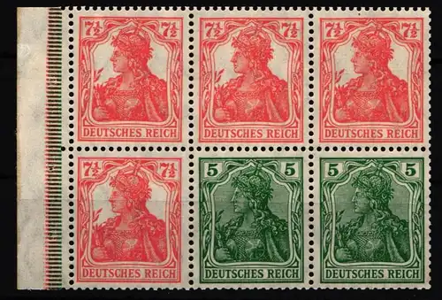 Deutsches Reich H-Blatt 20 ab B mit Falz Zd S3 oder W6 postfrisch möglich #JD823