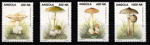 Angola 945-948 postfrisch Pilze #JA173