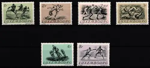 Luxemburg 495-500 postfrisch Olympische Spiele #JA343
