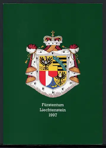 Liechtenstein Jahresmappe 1997 postfrisch #JB447