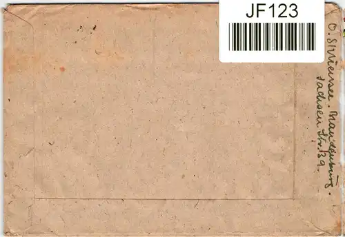 DDR 267 u.a auf Brief als Mischfrankatur portogerecht #JF123