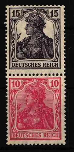 Deutsches Reich Zd S9 postfrisch leicht vorgefaltet #JD826