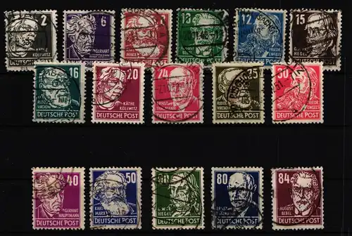 SBZ 212-227 gestempelt #JE260