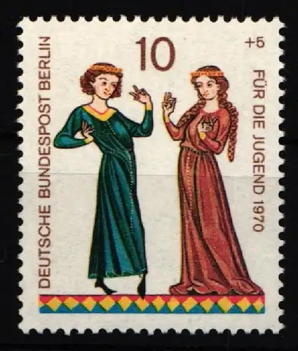 Berlin 354 PF I postfrisch Plattenfehler I geprüft Schlegel BPP #JD702