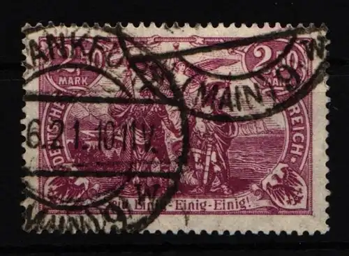 Deutsches Reich 115 d gestempelt geprüft Infla Berlin #JD188