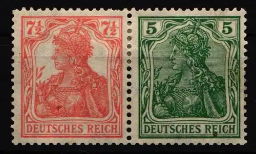 Deutsches Reich Zd W6 mit Falz #JD819