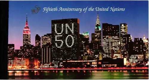 Vereinte Nationen New York MH 1 postfrisch #JB843
