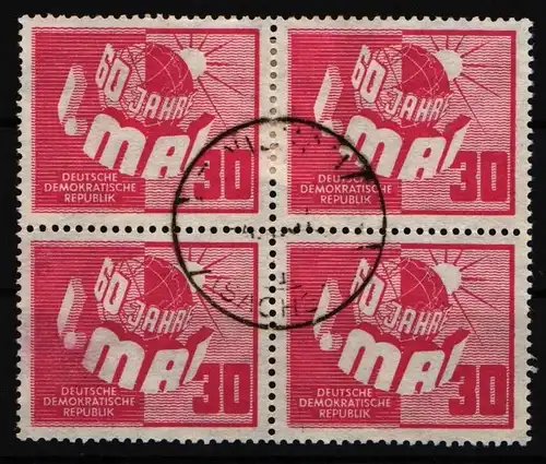 DDR 260 gestempelt 4er Block #JE024