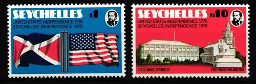 Seychellen 356-357 postfrisch #JB949